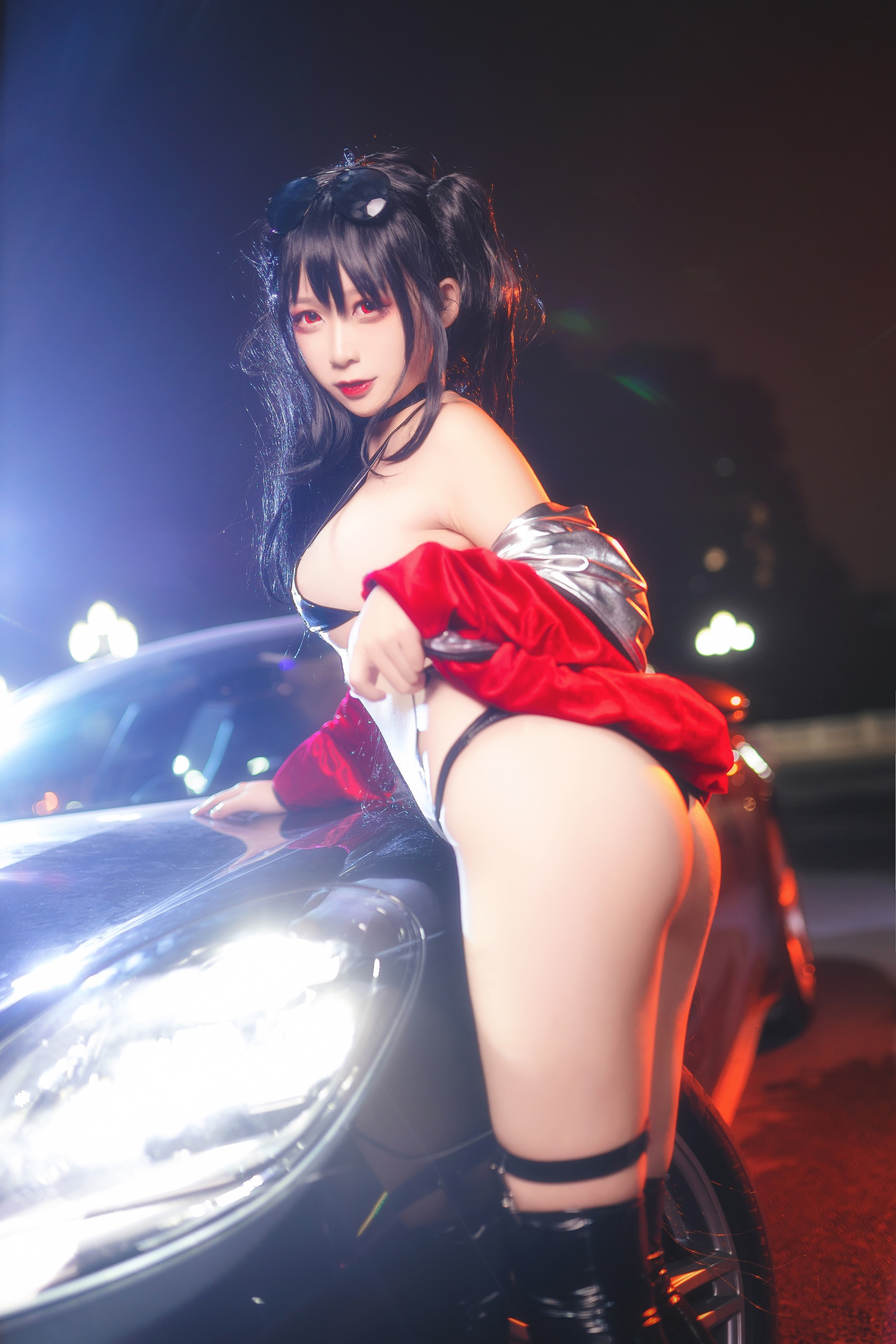 樱落酱w - NO.008 大凤赛车 [14P134M]-XikXak